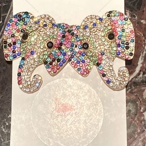 Classy Couture Elephant Earrings